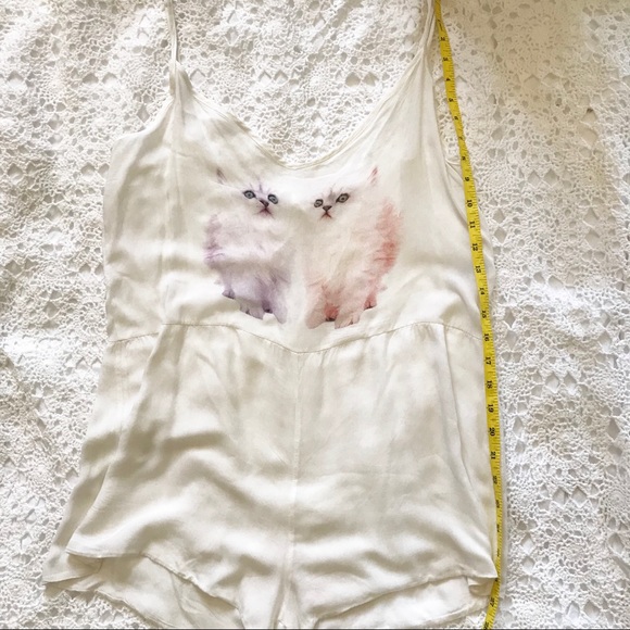 S/M Wildfox Magical Cats Romper - Picture 8 of 8